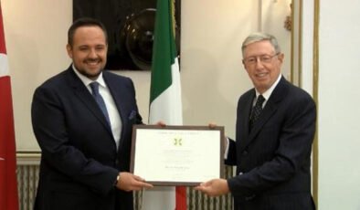 Murat Karahan'a büyük onur: İtalya Devlet Nişanı'na layık görüldü