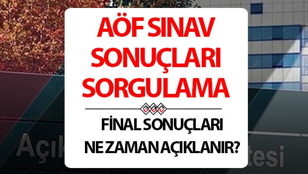 AÖF SINAV SONUÇLARI SORGULAMA EKRANI 2026 || Açıköğretim Fakültesi (AÖF) sınav sonuçları açıklandı mı, ne zaman açıklanacak? AÖF final sınavı sonuçları kaç günde açıklanır? Takvim belli oldu!