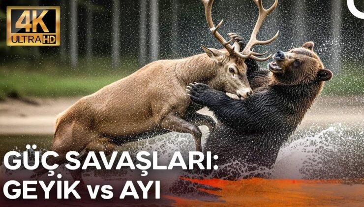 Avcı ve Av: Roller Değişiyor mu?🐻🫎| 4K Hayvan Belgeseli