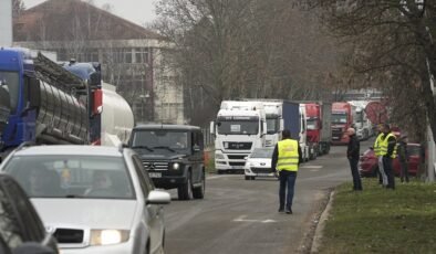 Balkanlarda tır sürücülerinden AB’ye geçiş yansısı
