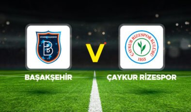 Canlı anlatım: Başakşehir – Rizespor maçı