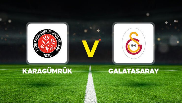 Canlı Anlatım: Fatih Karagümrük Galatasaray (Süper Lig maçı)