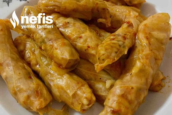 Düdüklü Tencerede Lahana Sarması