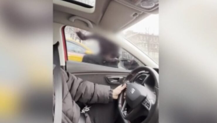 Fatih’te trafikte tartıştığı araca saldıran kuşkulu gözaltında