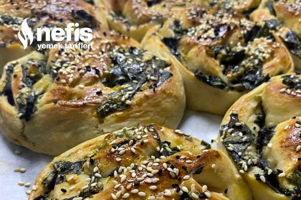 Ispanaklı Peynirli Poğaça