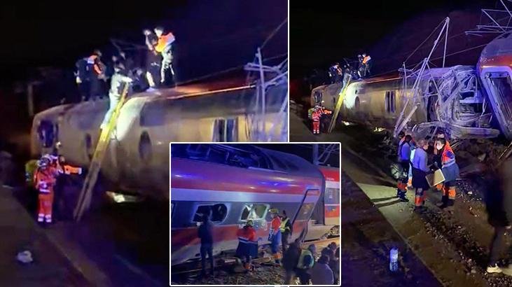 İspanya'da hızlı tren faciası! Can kaybı 39'a yükseldi