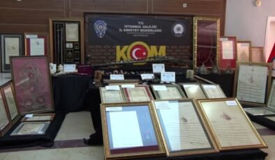 İstanbul’da tarihi eser kaçakçılarına darbe: 5 gözaltı