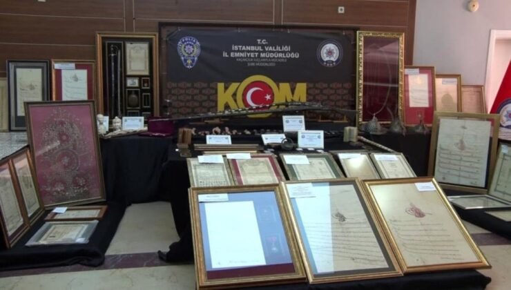İstanbul’da tarihi eser kaçakçılarına darbe: 5 gözaltı
