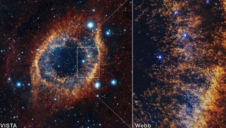 James Webb ‘Sauron’un Gözü’nü görüntüledi