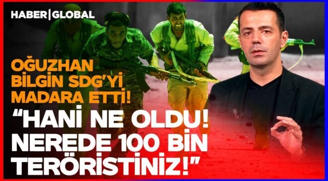 “NOLDU DÜNE KADAR ÖVÜYORDUNUZ! Hani Nerede 100 Bin Teröristiniz!” Doç. Dr.Bilgin SDG’yi Rezil Etti!