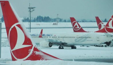THY, AJet ve Pegasus olumsuz hava koşulları nedeniyle bazı seferlerini iptal etti
