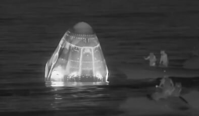 Uzay istasyonundaki astronotlar ilk kez tahliye edildi