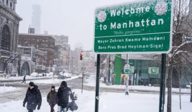 ABD’nin doğu kıyıları dondu, 600 bin kişi elektriksiz kaldı