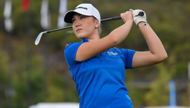 Milli golfçü Deniz Sapmaz Antalya'da şampiyonluğa ulaştı!