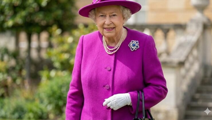 Kraliçe'nin broş diplomasisi