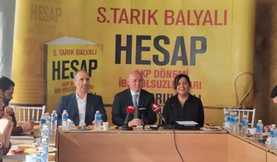 İBB'nin AKP dönemindeki yolsuzlukları ifşa eden kitap: CHP'li Tarık Balyalı'nın kaleme aldığı 'Hesap' kamuoyuna tanıtıldı