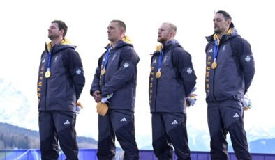 Almanya, erkekler 4'lü bobsled kategorisinde altın madalyaya ulaştı
