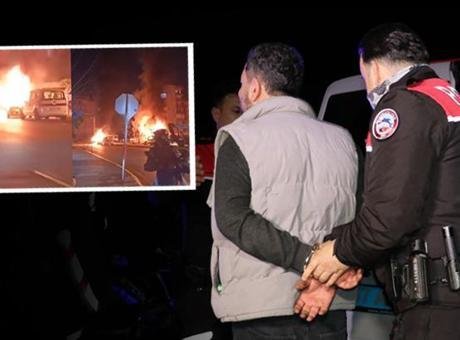 Tartıştığı sevgilisinin ve annesinin araçlarını havaya uçurdu! Yakalandıktan sonra söyledikleri pes dedirtti