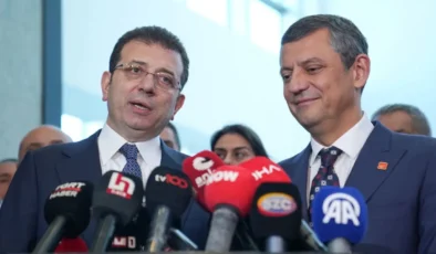 Özgür Özel'den Ekrem İmamoğlu'na ziyaret: CHP mitingi bu akşam Bakırköy'de