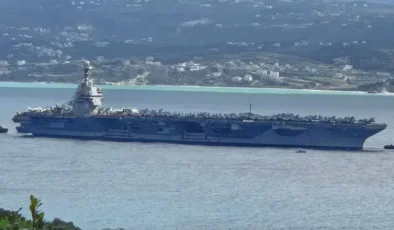 Akdeniz’de askeri hareketlilik: ABD uçak gemisi bölgeye geldi