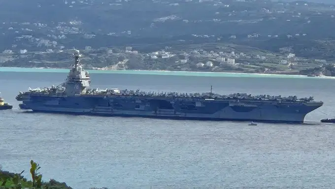 Akdeniz’de askeri hareketlilik: ABD uçak gemisi bölgeye geldi