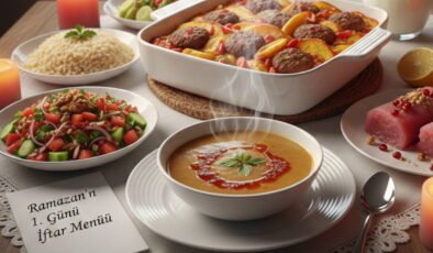 Bugün ne pişirsem? 1. Gün Ramazan iftar menüsü: İlk iftar sofrasına yakışacak nefis tarifler!