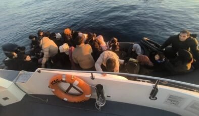 Ayvacık açıklarında göçmen operasyonu: 37 kişi yakalandı