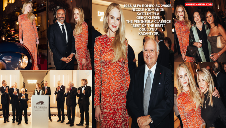 The Peninsula Classics Best of the Best Award töreni Paris'te gerçekleşti