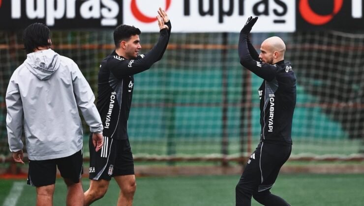 Beşiktaş’ta Göztepe maçının hazırlıkları tamamlandı