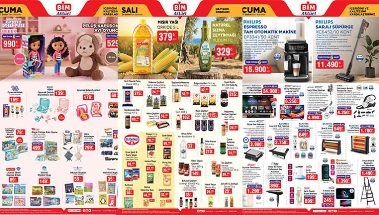 BİM AKTÜEL ÜRÜNLER KATALOĞU || Bim’de gelecek hafta ürünleri neler?