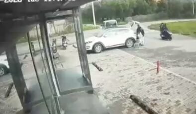 Bursa’da hırsızlık yapan şahısları, güvenlik kamerası ele verdi