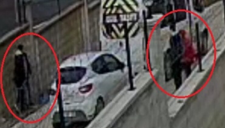 Bursa’da öğrencilerin gözü önünde arbede