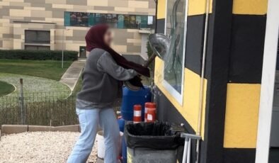 Bursa’da taksi durağına atağın yeni imgeleri ortaya çıktı