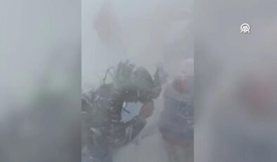 İtalya’da çığ felaketi! O anlar kamerada