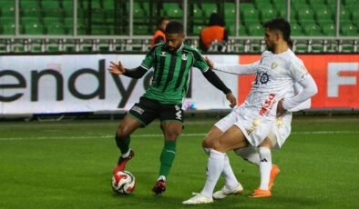 Erzurumspor FK’ya Sakaryaspor karşısında tek gol yetti