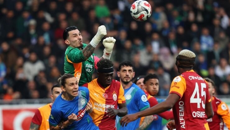 Galatasaray, ligde 9. defa kalesini gole kapadı