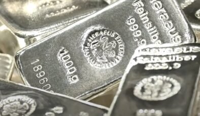 Gümüşün onsu ocak ayından bu yana yüzde 35 geriledi