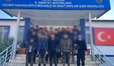 Hatay’da hayvan dışkısıyla kamufle edilmek isteyen kaçak göçmenler yakalandı