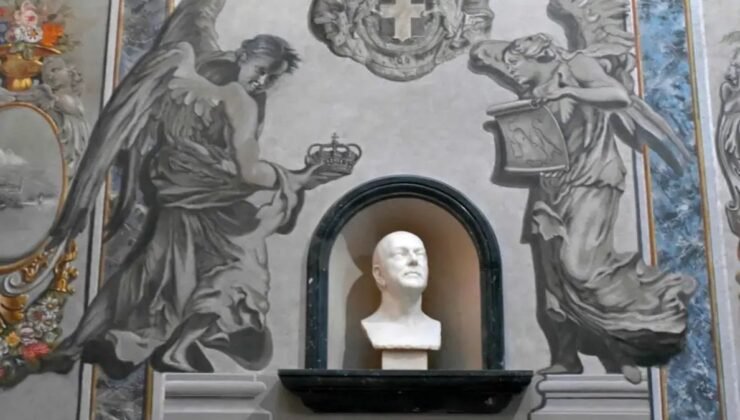 İtalya’daki tarihi kilisede restore edilen melek figürü Meloni’ye benzetildi: Soruşturma açıldı
