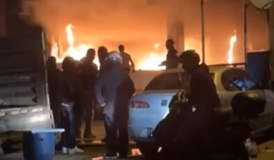 Kağıthane’de gece yangını: Mahalleliyi ıslık çalarak uyandırdı