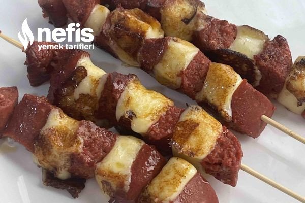 Kaşarlı Sucuk Şiş