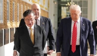 Kolombiya Devlet Başkanı Petro Gustavo, Donald Trump ile bir ortaya geldi