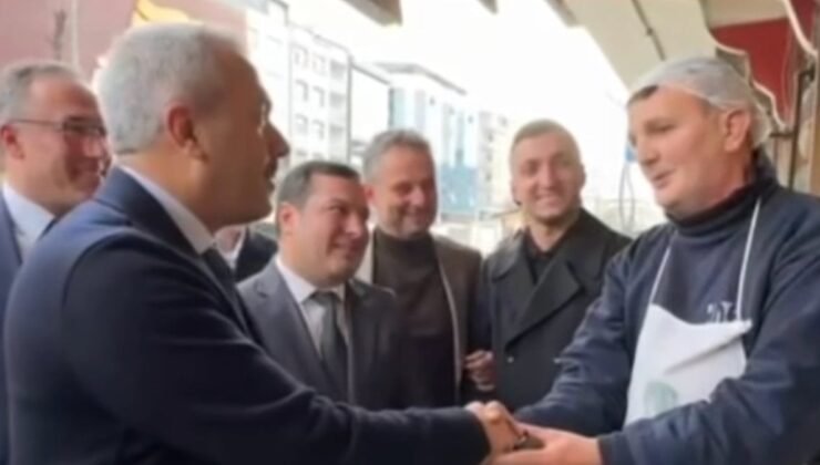 Rize Valisi, Trump’ı eleştirip gündem olan Ardeşenli esnaf ile görüştü