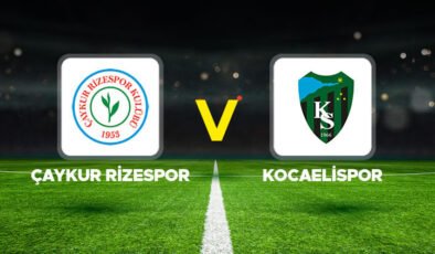 Rizespor – Kocaelispor maçı ne zaman, saat kaçta, hangi kanalda? Süper Lig Çaykur Rizespor Kocaelispor muhtemel 11’ler