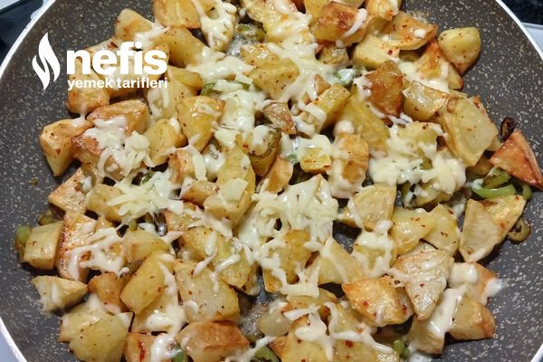 Sahur İçin Kaşarlı Patates