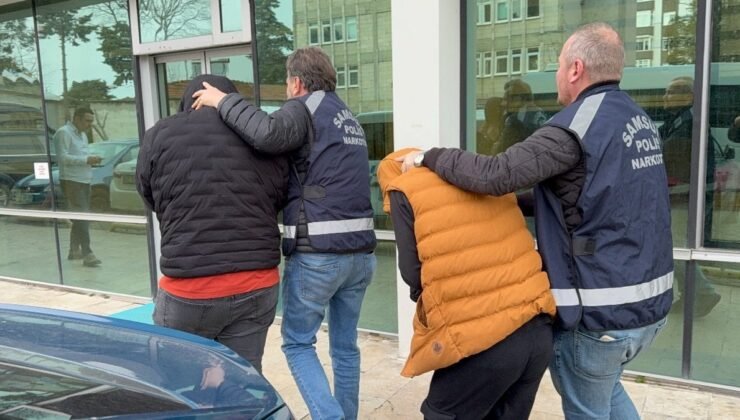 Samsun’da uyuşturucu operasyonu: 2 kuşkulu gözaltına alındı