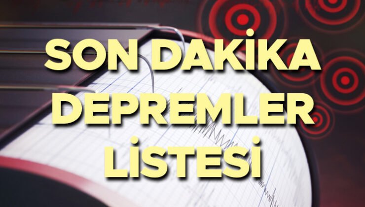 Son dakika deprem mi oldu? 13 Şubat 2026 güncel AFAD/KANDİLLİ son depremler listesi… Biraz önce nerede, kaç şiddetinde deprem oldu?