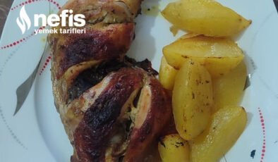 Sütlü Baharatlı Fırında Tavuk Kalçalı But