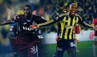 Trabzonspor-Fenerbahçe maçının ilk 11'leri belli oldu