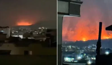 Ülkenin başkenti cehenneme döndü! Gece yarısı art arda patlamalar